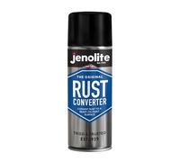 JENOLITE Convertisseur de Rouille Spray | 400ml | Traitement Antirouille pour Métal | Antirouille Carrosserie | à Base d'Époxy Convertisseur de Rouille | Convertisseur de rouille et apprêt