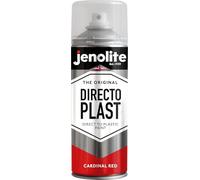 JENOLITE Directoplast Peinture en aérosol brillante | ROUGE CARDINAL | 400 ml | Peinture en aérosol multi-surfaces | Pour tous types de plastique | Aucun apprêt requis | Ral 3001
