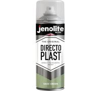 JENOLITE Directoplast Peinture en aérosol brillante | VERT SAUGE | 400 ml | Peinture en aérosol multi-surfaces | Pour tous types de plastique | Aucun apprêt requis | Ral 7494C