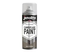 JENOLITE Peinture camouflage Marron Boue Armée - 400 ml (RAL 8027) - Idéale pour le modélisme, le paintball, l'airsoft, les véhicules militaires