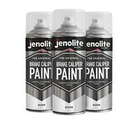 JENOLITE Peinture pour étriers de frein | Argent | 3 x 400 ml (Restaurer et transformer les étriers de frein de voiture)