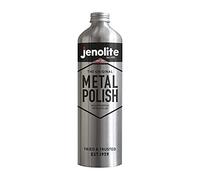 JENOLITE Polish liquide pour metal. Liquide polissage polyvalent pour le nettoyage du bronze, du cuivre, du chrome, des métaux inoxydables et de l'étain - Contenu : 500ml