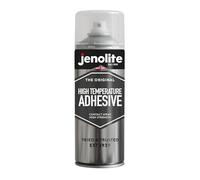 JENOLITE Spray adhésif haute température | JUSQU'À 80°C | 400 ml | Adhésif de contact polyvalent | Séchage rapide, liaison forte | Convient à la plupart des matériaux et surfaces