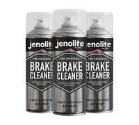 JENOLITE Spray nettoyant pour freins | 3x400 ml | Nettoyant pour freins très résistant | Nettoie les freins sans démontage | Réduit le bruit de frein et améliore les performances de freinage | Élimine