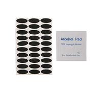 Jenor Lot de 30 patins de souris Épaisseur 0,6 mm Pour Microsoft IE3.0 IO1.1 Taille unique Noir