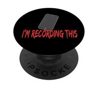 J'enregistre ceci - Téléphone Intelligent PopSockets PopGrip Adhésif