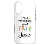 J'enseigne à de Petits Humains à Propos de Jésus, Professeur de l'école du Dimanche Coque pour iPhone 17