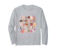 J'enseigne à de Petits Humains ce Qu'est Jésus, éducateur chrétien Manche Longue