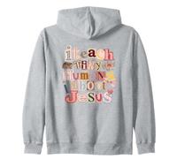 J'enseigne à de Petits Humains ce Qu'est Jésus, éducateur chrétien Sweat à Capuche