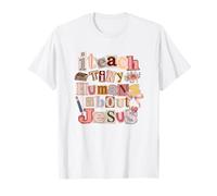 J'enseigne à de Petits Humains ce Qu'est Jésus, éducateur chrétien T-Shirt