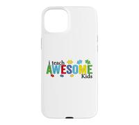 J'enseigne à des Enfants géniaux Un Professeur de Sensibilisation à l'Autisme Coque pour iPhone 15 Plus