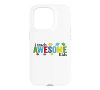 J'enseigne à des Enfants géniaux Un Professeur de Sensibilisation à l'Autisme Coque pour iPhone 15 Pro