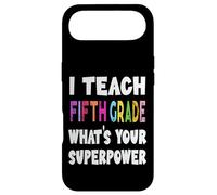 J'enseigne à la cinquième année Quel est Votre Super Pouvoir Professeur de 5e année Coque pour iPhone Air