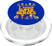 J'enseigne à Super Heroes Comic Book Hero PopSockets PopGrip pour MagSafe