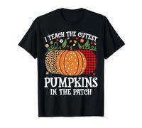 J'enseigne aux citrouilles Les Plus Mignonnes du Patch Funny Halloween T-Shirt