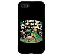 J'enseigne aux insectes les plus intelligents du jardin, un joli art de professeur Coque pour iPhone SE (2020) / 7 / 8