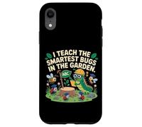 J'enseigne aux insectes les plus intelligents du jardin, un joli art de professeur Coque pour iPhone XR