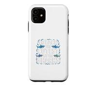 J'enseigne aux Petits Requins Les Plus Mignons, Une école de professeurs Amusante Coque pour iPhone 11