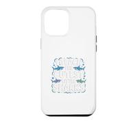 J'enseigne aux Petits Requins Les Plus Mignons, Une école de professeurs Amusante Coque pour iPhone 12 Pro Max