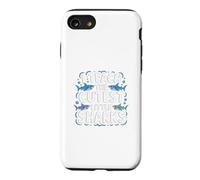 J'enseigne aux Petits Requins Les Plus Mignons, Une école de professeurs Amusante Coque pour iPhone SE (2020) / 7/8