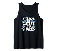 J'enseigne aux Petits Requins Les Plus Mignons, Une école de professeurs Amusante Débardeur