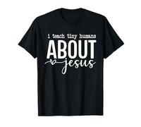 J'enseigne Jésus à de Petits Humains - Christian Teacher Faith T-Shirt