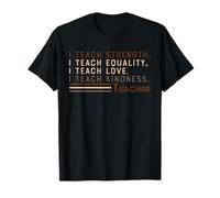 J'enseigne la Force, l'égalité, l'histoire des Noirs | BHM T-Shirt
