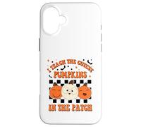J'enseigne Les citrouilles Les Plus Mignonnes du Patch, Professeur d'halloween Coque pour iPhone 16 Plus