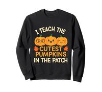 J'enseigne Les citrouilles Les Plus Mignonnes du Potager Sweatshirt