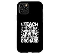 J'enseigne Les Pommes Les Plus Mignonnes dans Le verger Mignon Professeur d'automne Coque pour iPhone 11 Pro