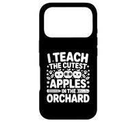 J'enseigne Les Pommes Les Plus Mignonnes dans Le verger Mignon Professeur d'automne Coque pour iPhone 17 Pro