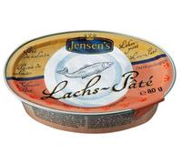 Jensens Lachs Pate noble pâté de saumon épicé et tendre 80g