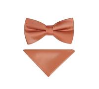 Jenson Samuel Nœud papillon pastel pour mariage Motif cachemire, cuivré, No taille