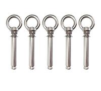 JENSWILL Lot de 5 boulons d'expansion M12 x 120 mm en acier inoxydable 304 - Vis d'expansion pour mur en béton