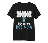 J'entends des Voix Chœur Chorale T-Shirt Haut de Gamme