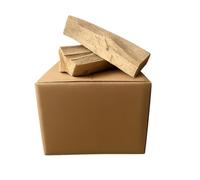 J'ENVOIE DU BOIS - Bois de chauffage 25cm - Carton de 35 litres - Bûches extra sèches (étuvées) - Poêle, insert de cheminée, brasero, barbecue ou four à pizza - Mélange bois durs (hêtre, chêne, frêne)