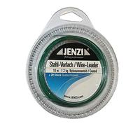 Jenzi Bas de ligne en acier 10 m avec 20 viroles, Mixte