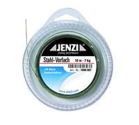 Jenzi Bas de ligne en acier 10 m avec 20 viroles, Mixte