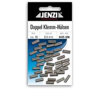 Jenzi Double Serrage hülsen 0,8mm 40 Stück