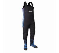 Jenzi Pantalon Néoprène Waders Ventre Taille de Pêcheur Étanche 39-47