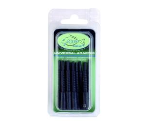 Jenzi Stippruten-Endaufsatz Stonfo 1,25mm - Noir - 2 pièces - Original STONFO - Compatible voiture - Embout de canne à pêche