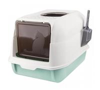 JEOBEST Bac à Litière, Bac Litiere pour Chat pour Anti Odeur, Litiere Chat Fermé avec Pelle, Nettoyage Facile, 36x51x34cm