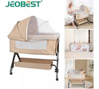 JEOBEST Lit évolutif Berceau Cododo pour Bébé peut supporter 25 kg adapté aux Nouveau-nés à 3 ans