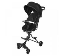 JEOBEST Poussette Bébé Poussette de Voyage Bébé Poussette Canne Compacte Pliable avec Dossier Réglable et Rotation à 360°