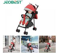 JEOBEST Poussette Canne Compacte Bébé - Voiturette pour Bébé - Adaptée de 6 Mois à 4 Ans - peut Supporter Jusqu’à 35 kg