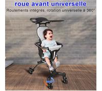 JEOBEST Poussette pliable - Poussette parapluie compacte - pour 6 mois à 5 ans - capacité de charge 20kg