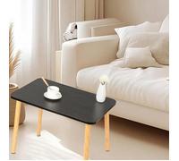JEOBEST Table basse bois massif vintage - 60x40x40cm - Facile à entretenir - pour Salon Chambre à Coucher