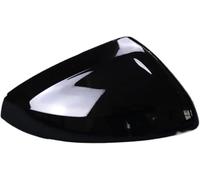 Jeocoai Ensemble de rétroviseur Coque de protection rétroviseur pour VW pour Polo MK6(Pearl Black RH)