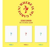 JEONG SEWOON WHERE IS MY GARDEN! 5th Mini Album ( VER.1 / VER.2 / VER.3 - RANDOM ) ( Incl. CD+FOLDED POSTER+Photo Book+Photo Card+Sticker+Lyrics Poster(On pack) ) SEAELD