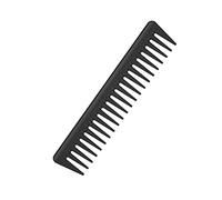 JeoPoom Ensemble de Peigne à Cheveux[3 Pièces], Peigne Queuem, Peigne à Dents Fines et Larges et Le Peigne à Dents Larges, Antistatique Résistant à la Chaleur, pour Styliste de salon Coiffeur(Noir)